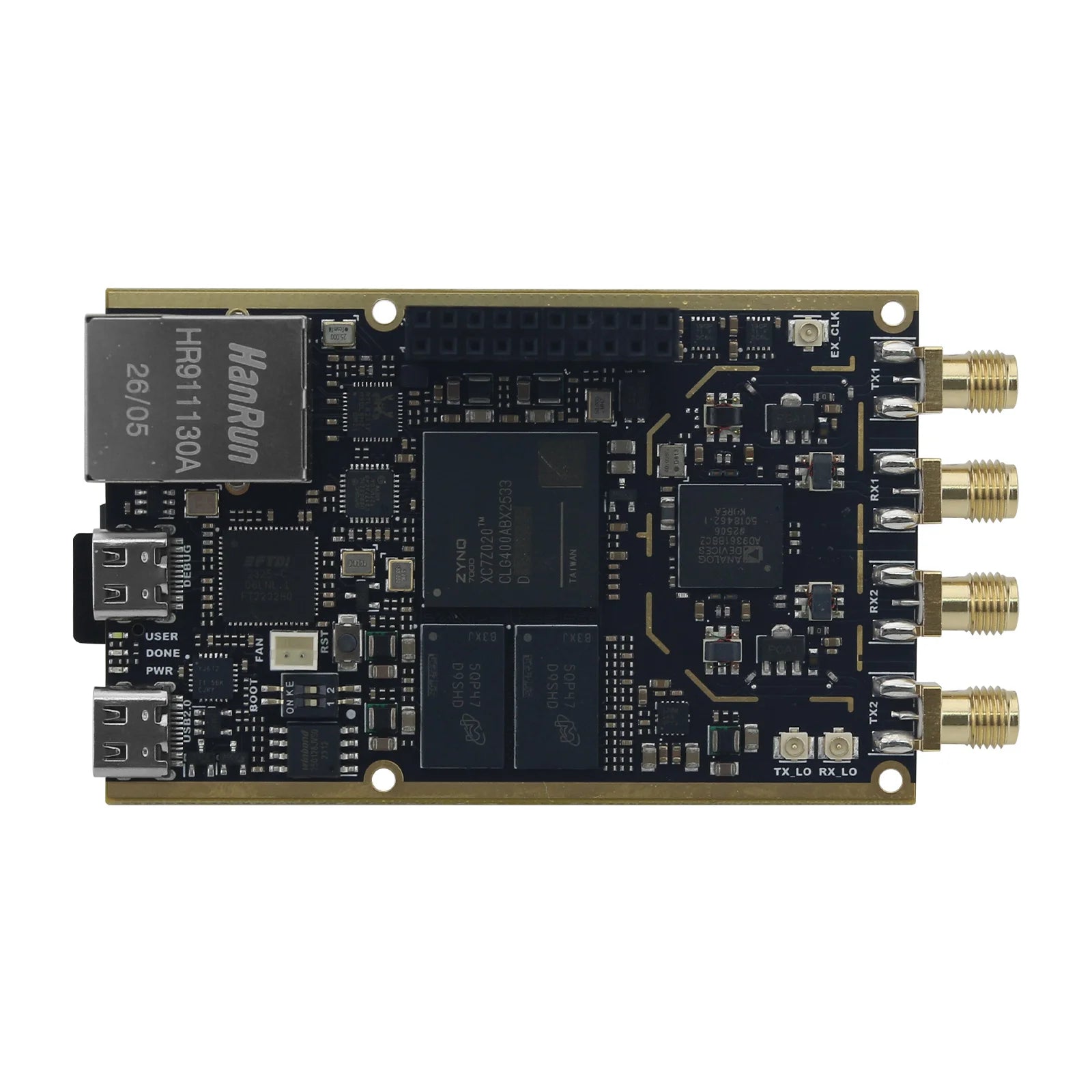 Professional Version 70MHz-6GHz 7020+AD9361 SDR Development Board with Power Amplifier for Pluto SDR