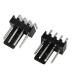 2510 2.54mm KF2510 KF2540 3+1P Male Female Housing Connector Metal Terminal Pins 4pin For CPU Fan Power