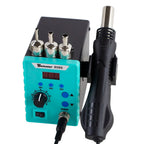 Hot Air Gun 858D BGA Rework Solder Station Heat Gun 220V 700W Hair Dryer For Soldering SMD SMT Welding Repair Tool