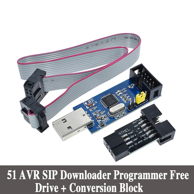 USBISP USBASP AVR Programmer USB ISP USB ASP ATMEGA8 ATMEGA128 Support Win7 64