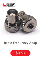 BNC female to SMA female disc BNC/SMA-KK is suitable for Motorola walkie-talkie antenna adapter