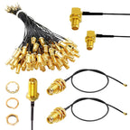 2/4/8PCS 1.13 Cable SMA Female Connector To UFL/U.FL Low Loss Cable To (RP)SMA Pigtail WiFi Antenna Extension Cable