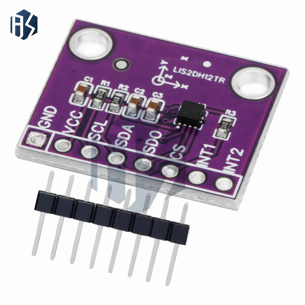 LIS2DH12TR Triaxial Accelerometer Module, ADXL345 Alternative Sensor Board