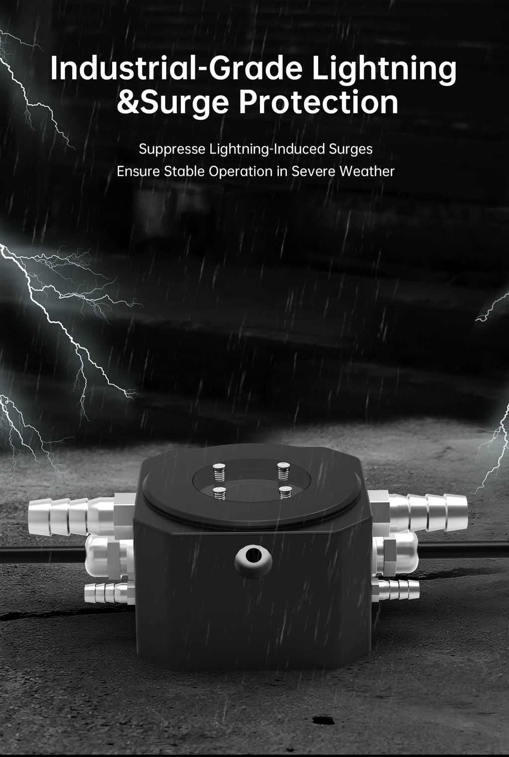 High Precision Differential Pressure Hydrostatic Leveling Sensor / Settlement Monitoring System / RS485 Output for Bridge & Buil