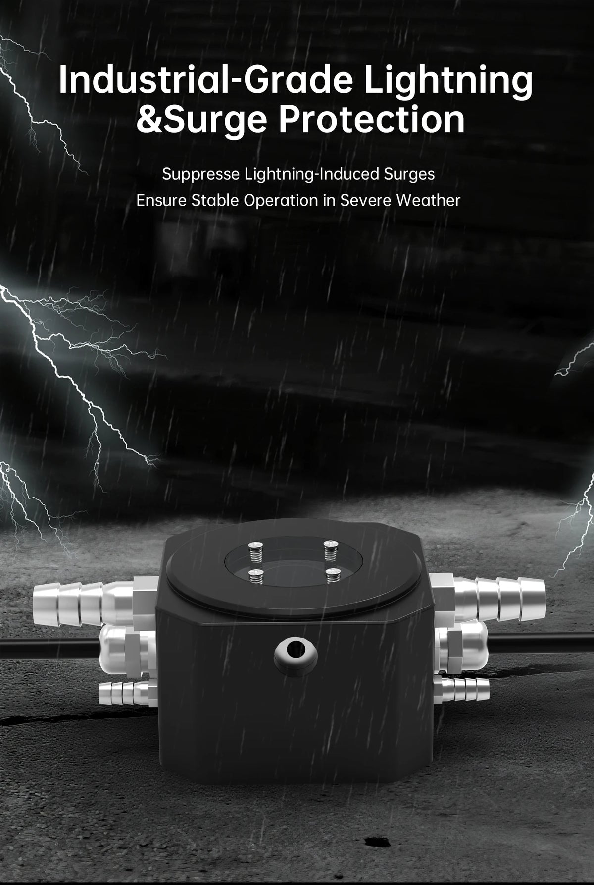 High Precision Differential Pressure Hydrostatic Leveling Sensor / Settlement Monitoring System / RS485 Output for Bridge & Buil