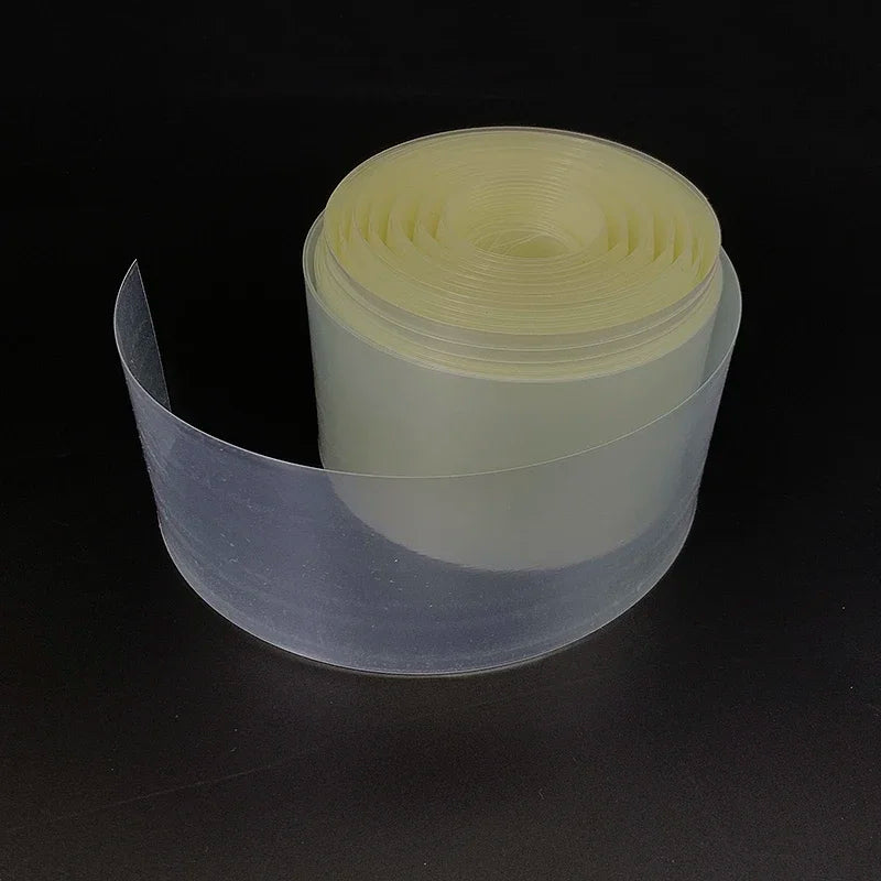 Width 30mm~330mm transparent 18650 PVC heat shrink tubing insulation flame retardant heat shrink tubing wire protection tubing