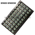 (5pcs) Original RFM95 RFM95W 868Mhz 915Mhz DSSS spread spectrum wireless transceiver module 20dBm 100mW SX127 SMD lora module