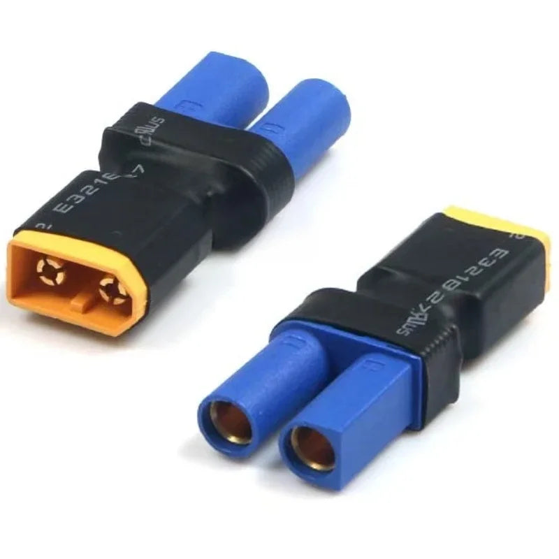 EC5 Male Female to XT60 XT90 Deans T Plug Male Female No Wire Connector Plug Adapter for RC FPV Vehicle Lipo Battery Esc