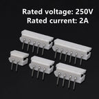 10/20sets Lot 5264 2.54 2.5mm Pitch Female Housing+Straight/curved needle+Terminal 2P~12Pin 5268 For PCB Wire To Board Connector