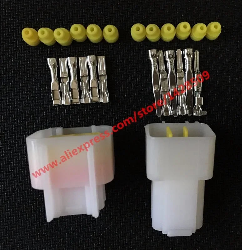1 Pcs Furukawa 6 Pin FW-C-6M-B FW-C-6F-B Female Male Waterproof Electrical Wire Connector Plug Auto Connectors