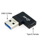 YuXi USB 3.0 Connector To Type C Male Female Adapter OTG USB Converter For SSD HDD Cable Extender USB3.0 Extension Plug