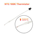 3DSWAY 3D Printer Parts HT-NTC 100K ohm B3950 Thermistor Cartridge Sensor with SM Plug High Temperature for E3D V6 PT100 Hotend