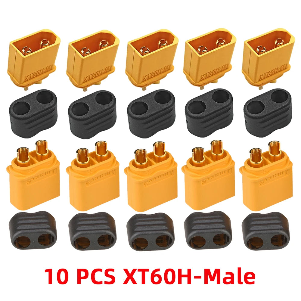 10 PCS Amass XT60 Female&Male Connector Plugs XT60 Connectors XT60H For RC Lipo Battery Rc Drone Airplane Accessories Wholesale