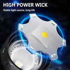 High Strong Power LED Flashlights USB Rechargeable Magnetic Tactical Torch With COB Side Light Camping Fishing Zoom Lantern