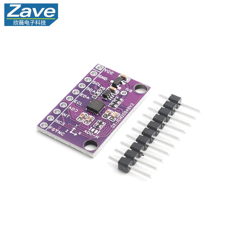 ICM‑20948 9‑Axis MEMS Motion Tracking Sensor Module, 3‑Axis Gyroscope & 3‑Axis Accelerometer