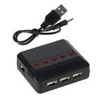 3.7V Lipo  4 in 1 / 5 in 1USB Charger for E010 H31  X4 Syma X5SW X5C X5HW