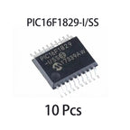 1/5/10/30/50/100Pcs Original Microchip PIC16F1829-I/SS SSOP20 Package 8 Bit PIC Microcontroller Integrated Circuit MCU Chip