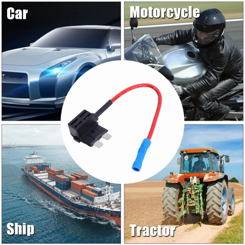 32V MINI SMALL MEDIUM Size Car Fuse Holder Add-a-circuit TAP Adapter Micro Mini Standard ATM Blade Fuse for Cars Vans 20/10/5pcs