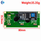 LCD2004A I2C 20x4 Blue Character LCD Module - HD44780 Driver with IIC Serial Interface for Arduino
