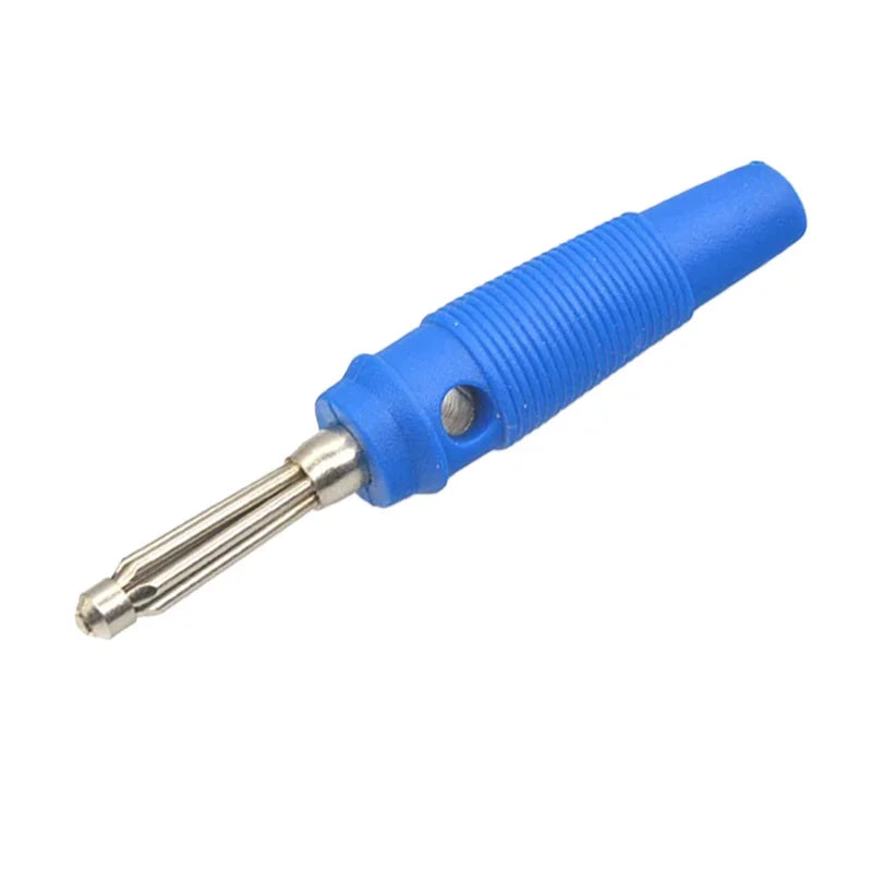 5/20/100PCS 4mm 32A High Current Solderless Screw Side Stackable Banana Plug Connector Copper