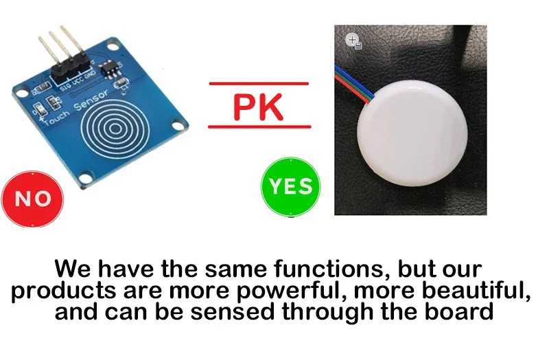 DC 12v 24v F47-A Capacitive Touch Switch Module, An Inductive Proximity Sensor Switch for Arduino Sensor Touch