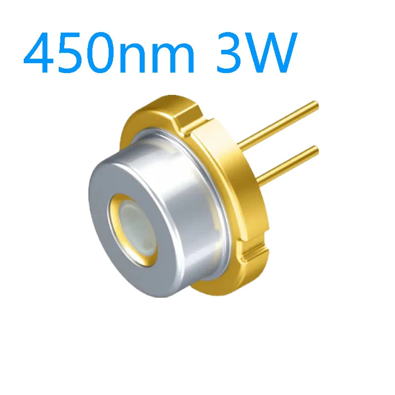 450nm 3W Blue Laser Diode TO90 9.0mm 447nm 3.2W PLPT9 450LA_E LD