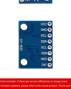 GY‑521 MPU‑6050 Three‑Axis Accelerometer Gyroscope Sensor Module 6DOF 3‑Axis Acceleration Gyro Sensor for Arduino