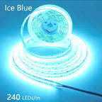 240LEDs/m LED Strip 2835 DC12V 24V Home Light Strip 5M 1200LEDs High Light Red Green Blue Flexible And Cuttable Soft Lamp Bar