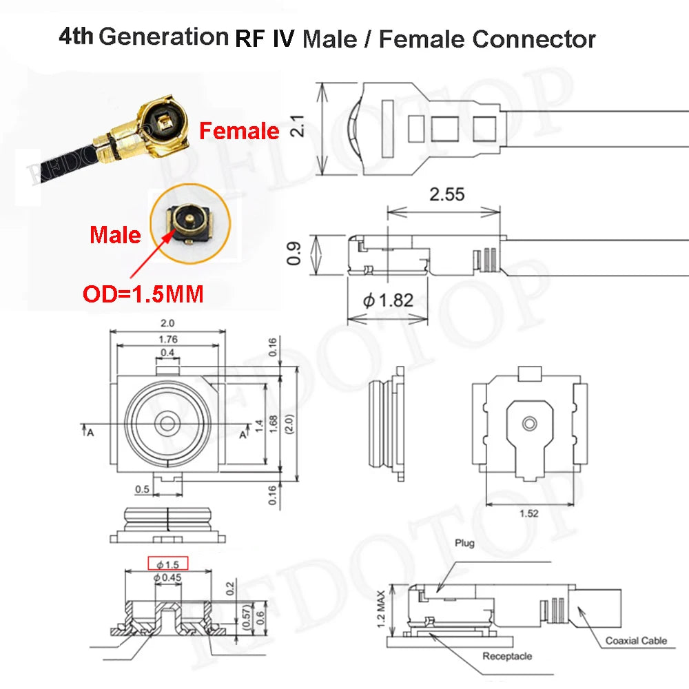 1Pcs N Male/N Female to IPX-4 MHF4 Female Connector N to IPX RF113 Pigtail Coaxial Mini PCI WIFI WLAN Antenna Extension Cable