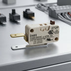 Microswitch with Actuator Compact Rectangular Microswitch Limit Switch Snap Action Mechanical for Technicians, Control Panels