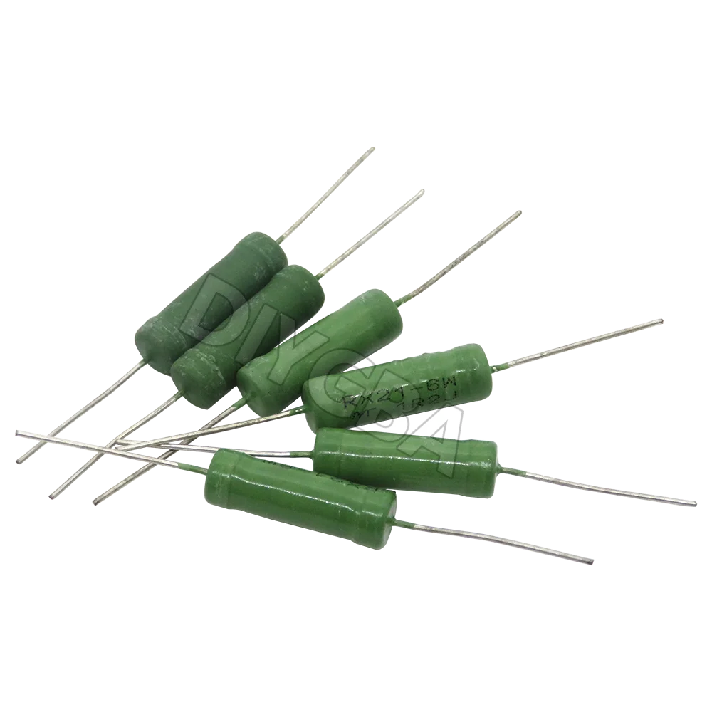 10PCS RX21 5% WiRe Wound Resistance 6W 10W 0.01R 0.05R 0.1R 0.12R 1R 10R 18R 20R 22R 24R 27R 30R 33R 36R 100R 1K 10K 12K 15K
