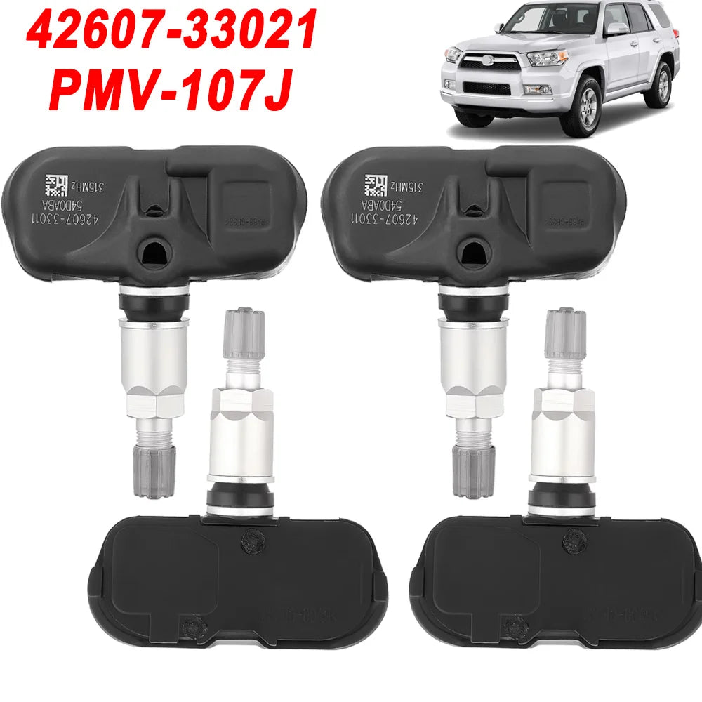 TPMS Tire Pressure Sensor For Lexus ES GS IS LX Toyota 4Runner Prius RAV4 Tacoma Corolla 42607-33021 42607-33011 PMV-107J 315MHZ