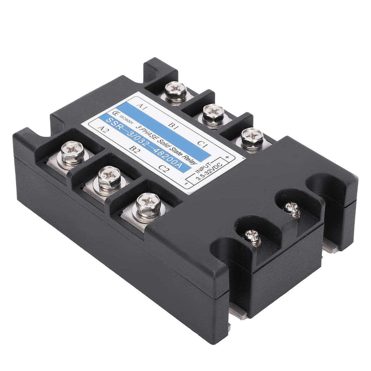 3‑Phase SSR DC Control AC 480V 200A Solid State Relay Industrial Equipment SSR‑3 D48200 200A