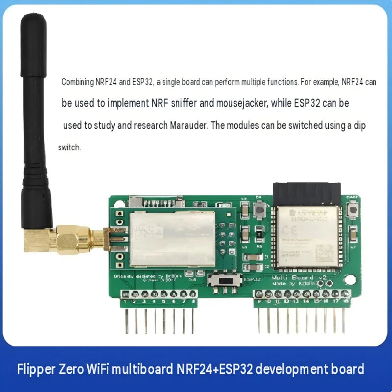 For Flipper Zero Wi-Fi development board NRF24+ESP32 CC1101 antenna module, fly mouse ESP8266