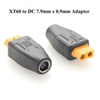 5Pcs XT60 to DC Adapter XT60 Female to DC 7.9mm x 0.9mm Female Connector for Portable Power Station Solar Generator