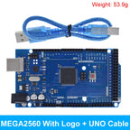 TZT Mega2560 ATMEGA16U2 / Pro Mini MEGA 2560 Mega+WiFi R3 ATmega2560 CH340G For Arduino Mega R3 Development Board ESP8266