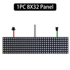 1~3PCS WS2812B RGB LED Flexible 8x8 16x16 8x32 Pixel Panel Strip Matrix Screen WS2812 Module Individually Addressable IC DC5V