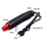 220V Hot Air Gun DIY Embossing Drying Paint Plastic Welding Tool 300W Soft Ceramic Raised Powder Relief Powder Hand Tool