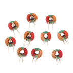 5 Pcs Toroidal Common Mode Inductor 2mH - 14x9x5mm Ferrite Core, 0.7mm Single-Layer Winding,High Current 5A Choke