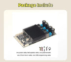 BDM9 TPA3255 2x300W Bluetooth Power Amplifier Board BT5.0 Stereo High Power Adjustable Tweeter PC UI