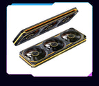JONSBO XA-120/240/360 PC Case Fan Three Sided Mirror 5V/3Pin ARGB Fan Integrated Cold Exhaust Cooling Fan