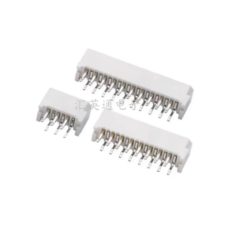 10pcs FPC FFC 1.25mm Cable Connector Dual Row 4 5 6 7 8 9 10 11 12 13 14 15 16 18 20 21 22 23 24 25 26 28 30 32 Pin