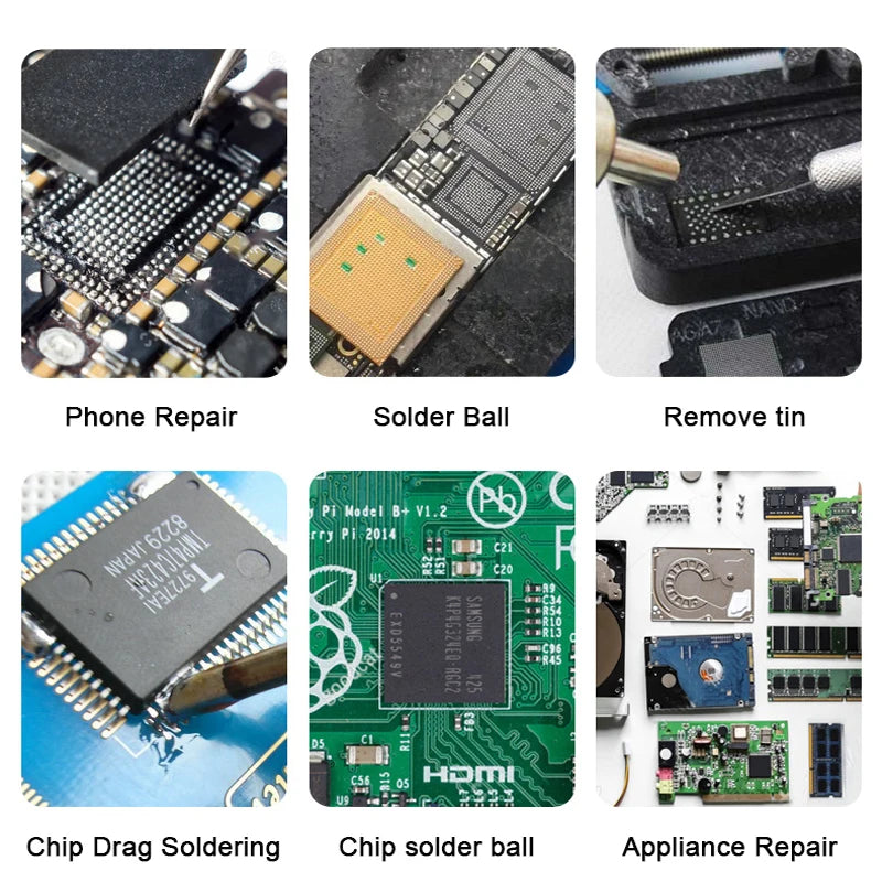 No-clean Soldering Flux Grease Computer Chips Phone Led Bga Smd Pga Pcb Repair Tools Lead Free