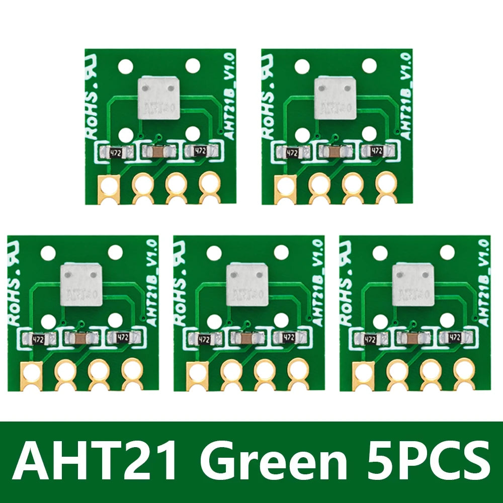 1~10PCS AHT21 High Precision Digital Temperature and Humidity Sensor Measurement Module I2C Communication Replace SHT20 FOr Ar