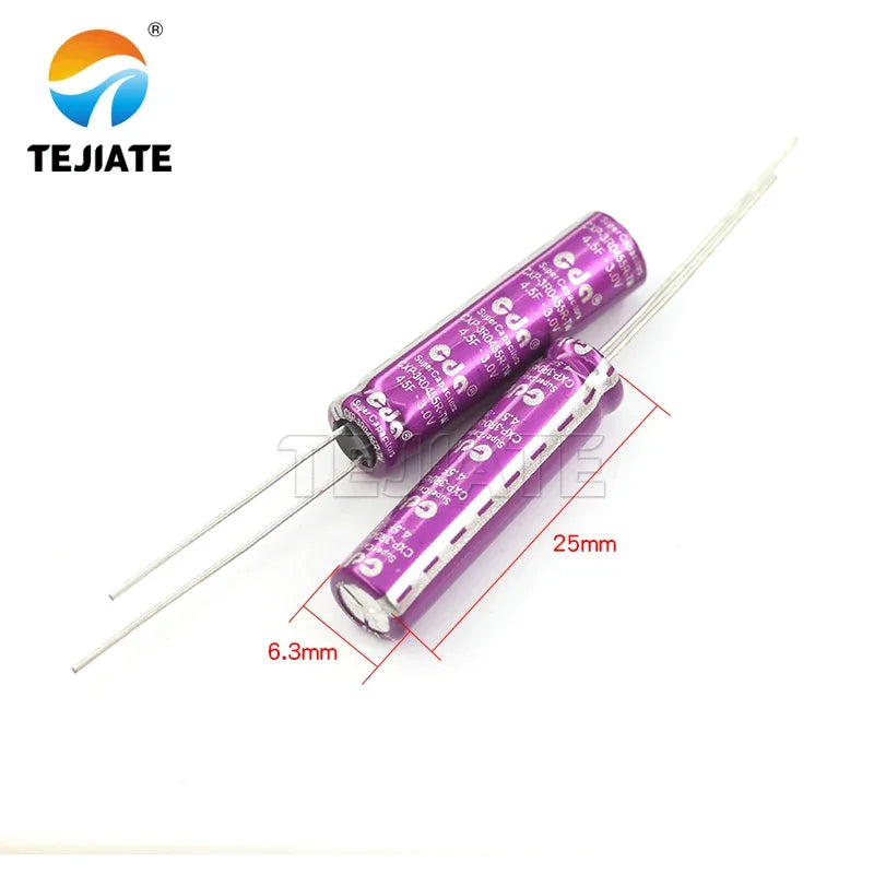 Farad capacitor 3V 1F/3.3F/10F/20/25F/60F reserve power capacitor for driving recorder