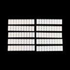 10Pcs PT2.5 Push-in Terminal 2.5mm² Cable Wire Electrical Connector DIN Rail Terminal Block Feed-Through Strip Plug PT-2.5