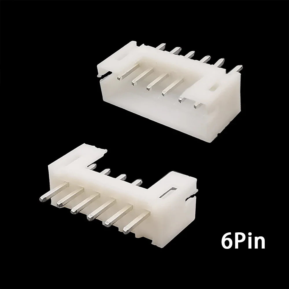 50/100PCS JST PH2.0mm Wire Connector Male Housing 2mm 2.0mm Pitch 2/3/4/5/6Pin Male Plug Plastic Shell Pin Header PCB Terminal