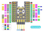 STM32F103C8T6 mini imported original chip microcontroller ch340 ARM architecture minimum system board