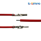 100PCS Mx3.0mm Small 5557/5559 43020 43025 Male Female Dock Terminal Crimp Wire 20cm 20AWG Single Head Electronic Cable Harness
