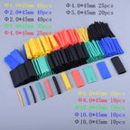 127-800pcs Heat-shrink Tubing Thermoresistant Tube Heat Shrink Wrapping Kit Electrical Connection Wire Cable Insulation Sleeving